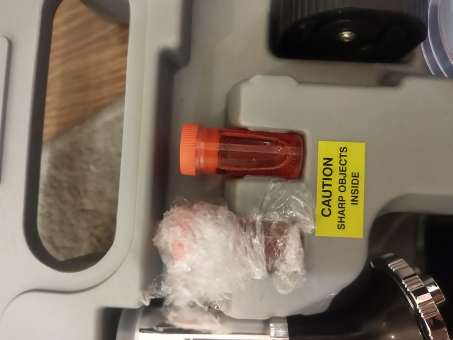 Детский микроскоп AmScope 120X-1200X в металлическом корпусе Уцінка!