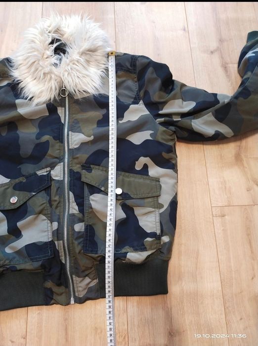 Kurtka bomberka moro h&m Duvided 34