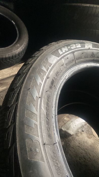 205.55.16 Bridgestone 2шт зима шини резина з Европи БВ склад Харків 55