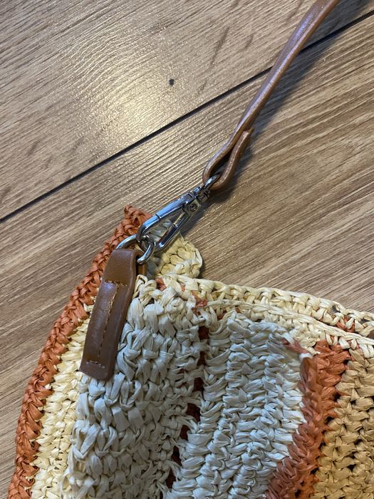 Pleciona torebka/koszyk Zara