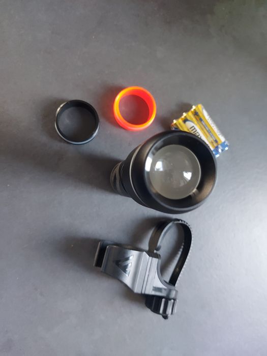 Oświetlenie 600 lumenów rowerowe przednie Mactronic Scream praca 13h