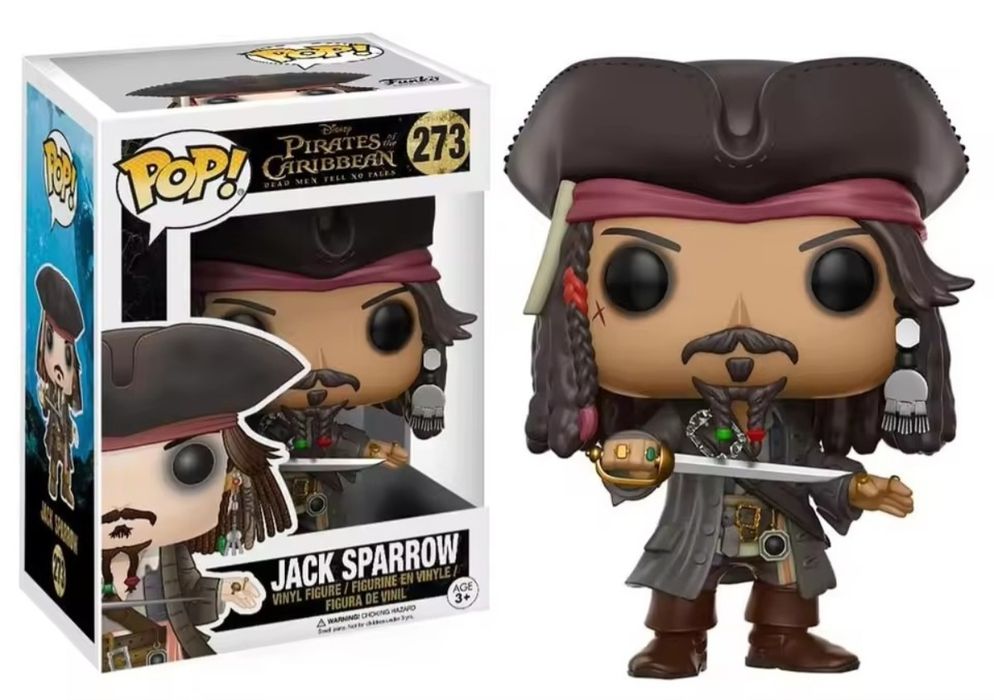 фигурка фанко поп Джек Воробей Пираты Карибского моря Jack Sparrow