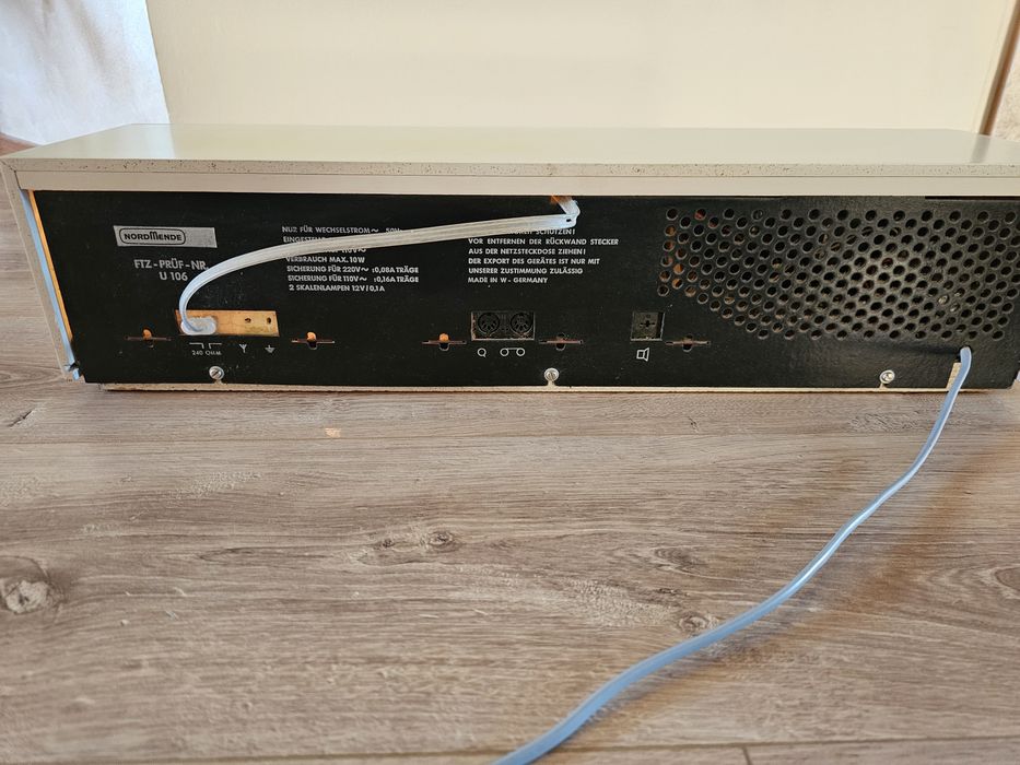 Nordmende spectra phonic 4005 radio
