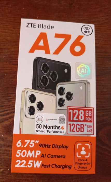 Продам телефон зте 76