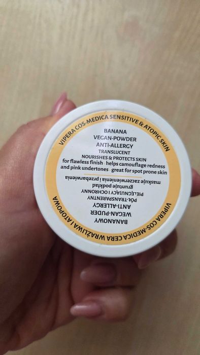 Transparentny puder