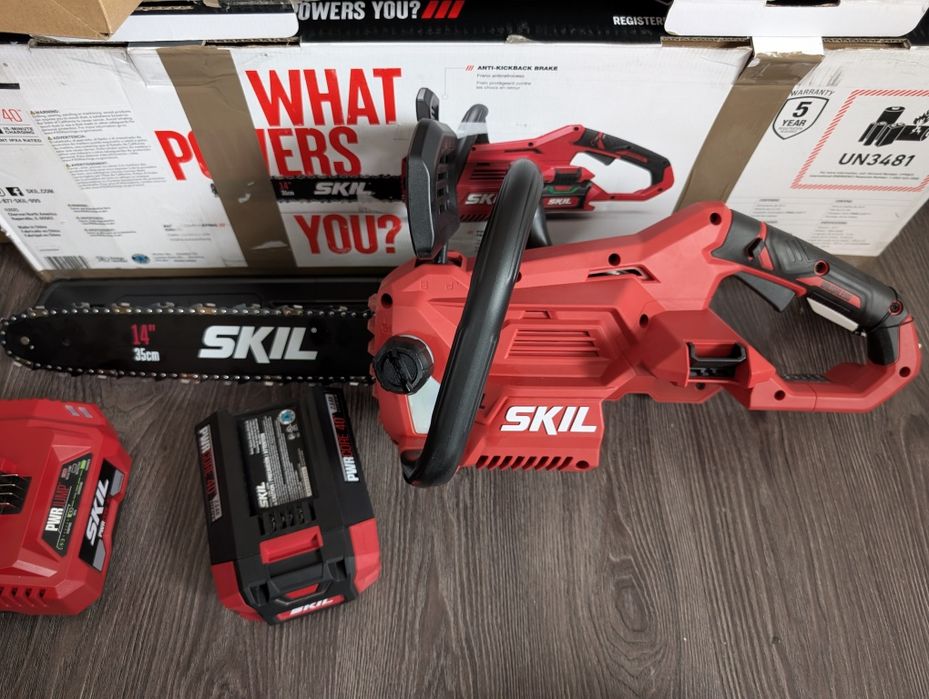 Ланцюгова пила SKIL PWR Core 40 14” Brushless 40V Chainsaw