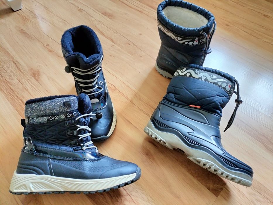Buty zimowe śniegowce