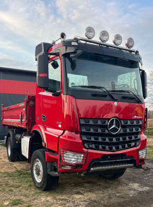 Mercedes-Benz 4X4 Arocs 1848 Wywrotka Meiller Euro 6 Zaczep Napęd Na Wał (Nie Man Daf Scania Volvo)