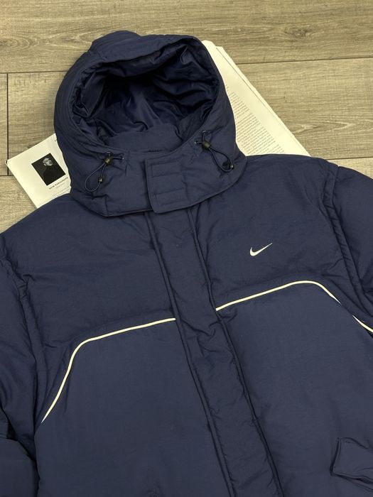Вінтажна оригінальна пухова куртка пуховик nike 2000-х