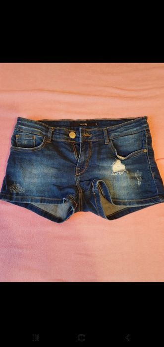 NOWE Spodenki jeansowe roz S 36