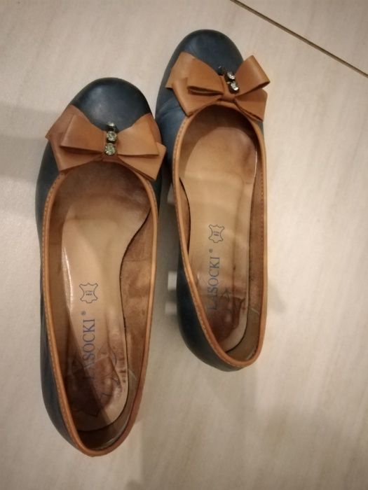buty skórzane Lasocki r.36