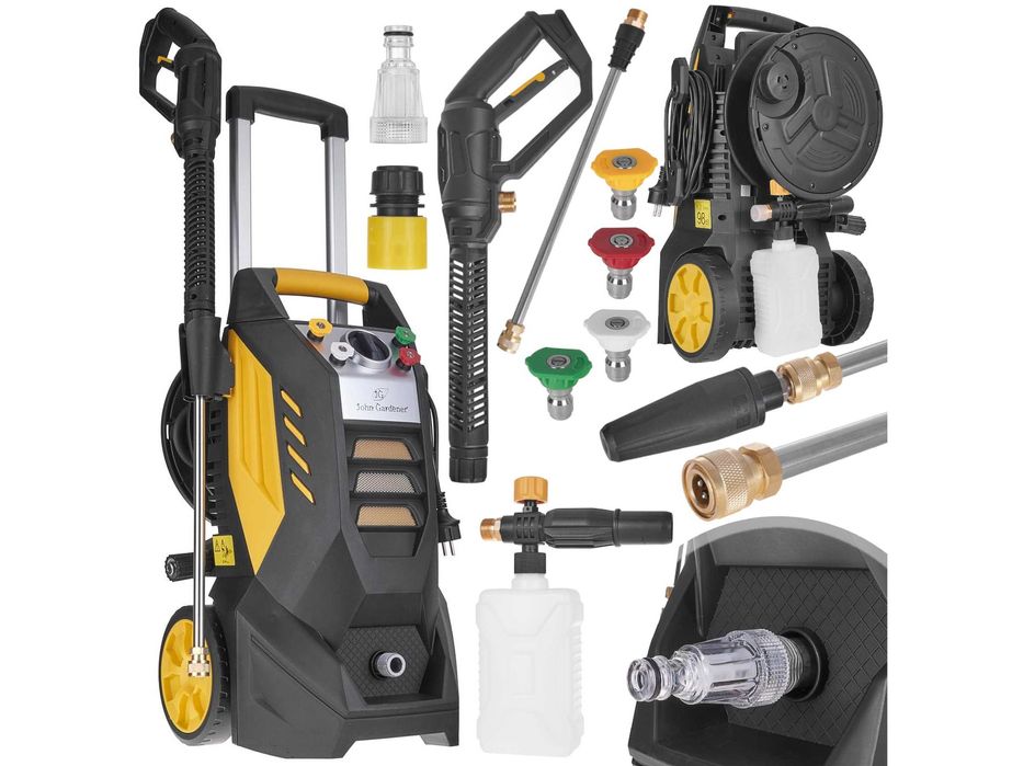 MYJKA CIŚNIENIOWA 2500W TURBO 300 Bar mocna aluminiowa pompa 1934