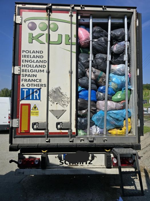 Odzież używana niesort polski zbiórka d2d