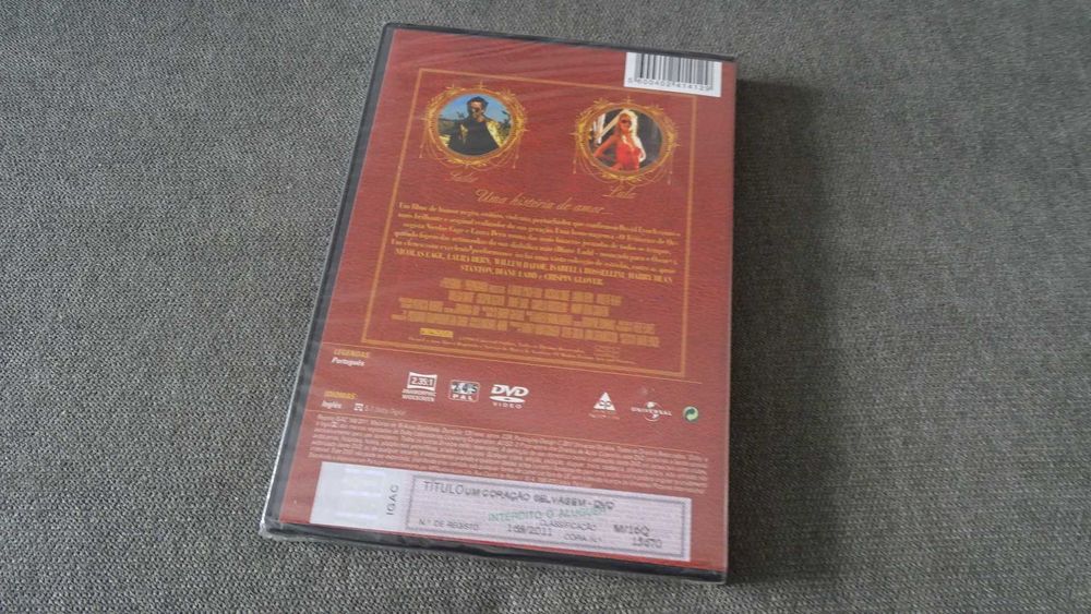 DVD Um Coração Selvagem . David Lynch 1990 - Selado/Novo