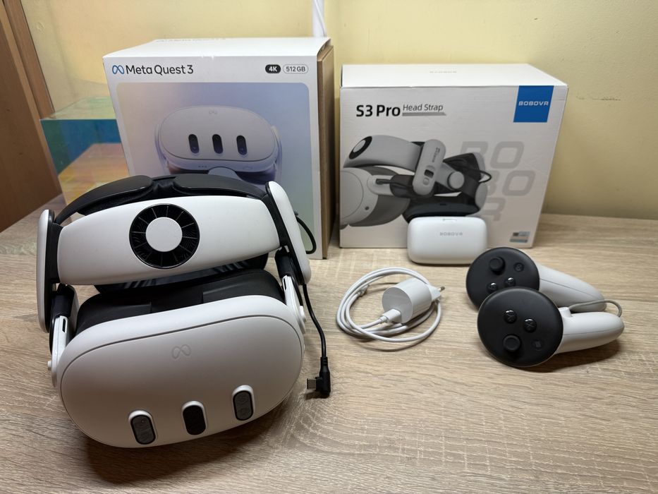 Meta Quest 3 512GB + BoboVR S3 Pro