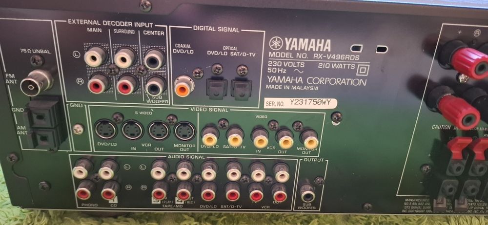 Amplificador Yamaha natural sound