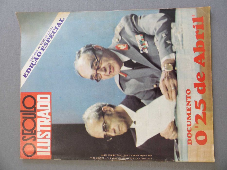 Suplemento O Século Ilustrado Ed. Especial 25 de Abril