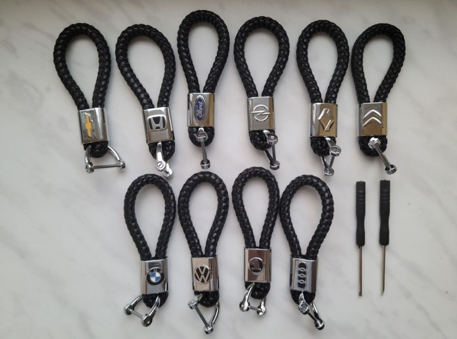 Брілок/косичка/брелок/Плетенка  audi/vw/bmw/opel/mersedes/ford/citroen