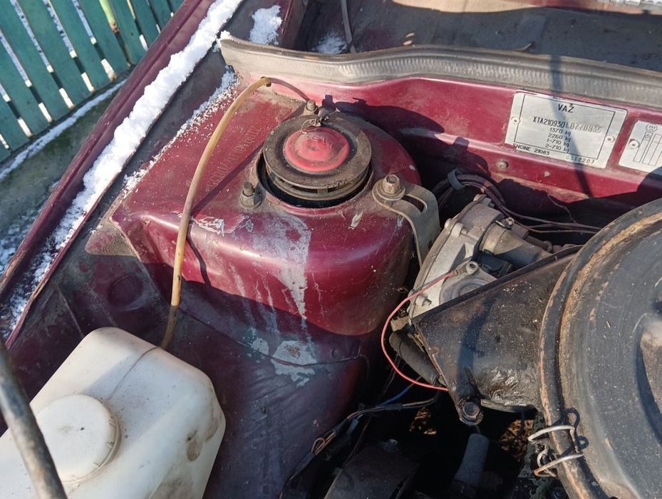 Ваз 2109 газ вписаний