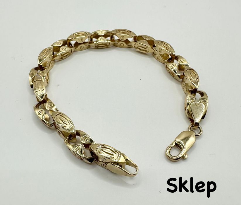 Złota Damska Bransoletka Cartier Pr.585 NOWA !!!