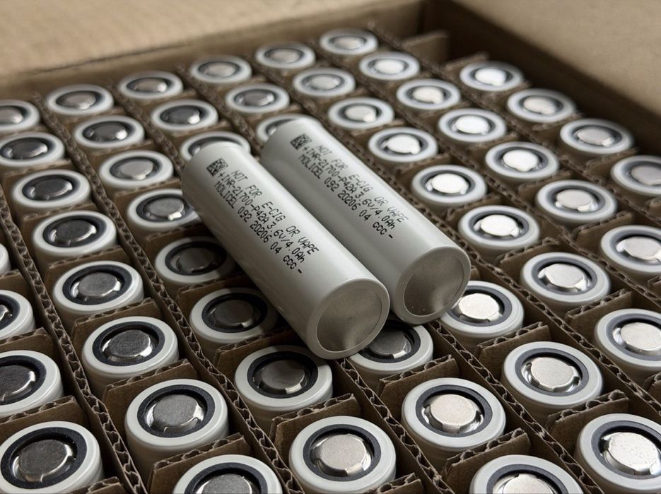 НОВІ MOLICEL P42A 4200 mAh акумулятори 21700