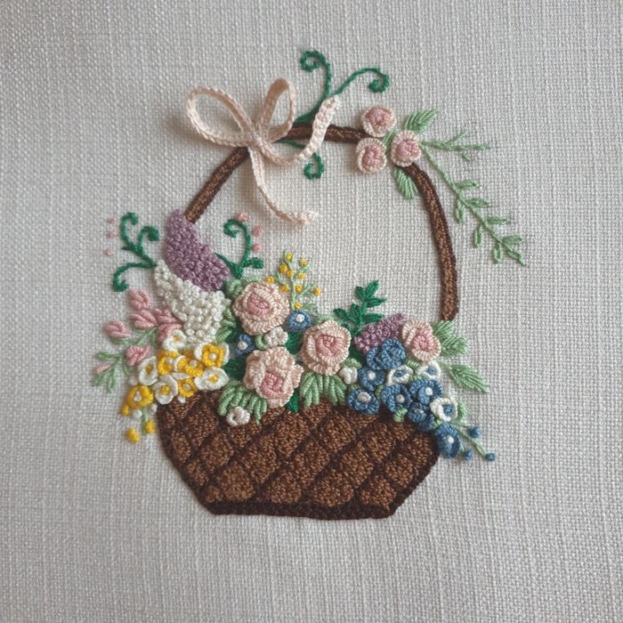 Картинка вышитая бразильская вышивка