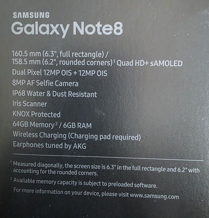 Samsung Galaxy Note 8