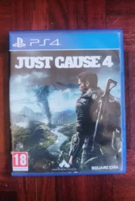 PlayStation 4 Slim – Em bom estado + just cause 4