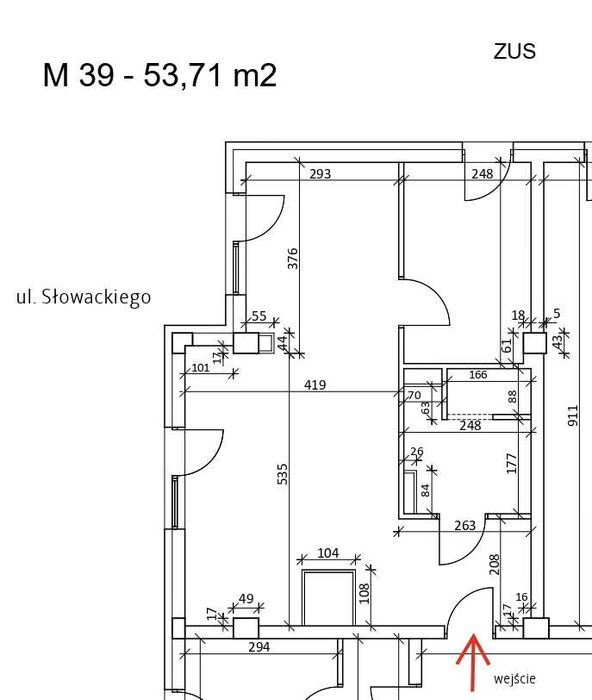 Lokal mieszkalno-usługowy 53,71 m2 Westerplatte Jarosław