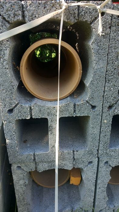 Komin spalinowy z podwójną wentylacją Styrobud