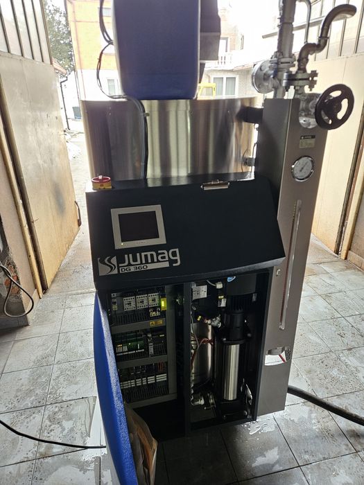 Wytwornica pary kocioł parowy Jumag DG 360 olejowy / gazowy