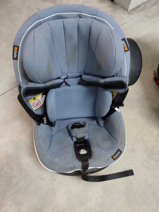 Vendo conjunto BeSafe Ovo+isofix+cadeira auto modular Izi X1 isize