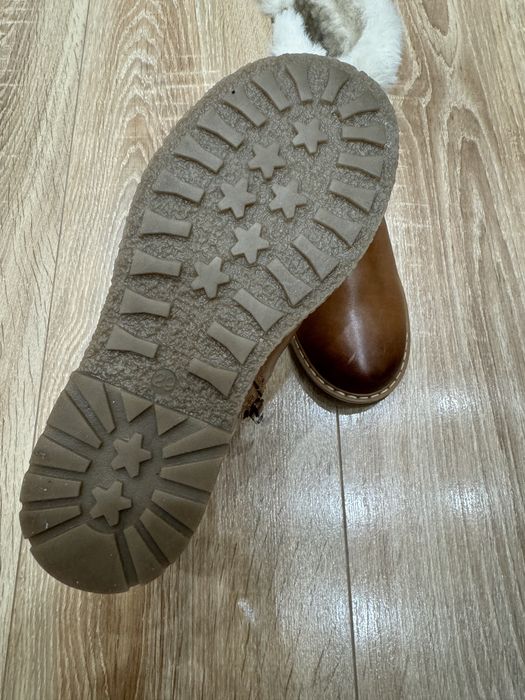 Сапожки шкіряні нові, ботінки, зима