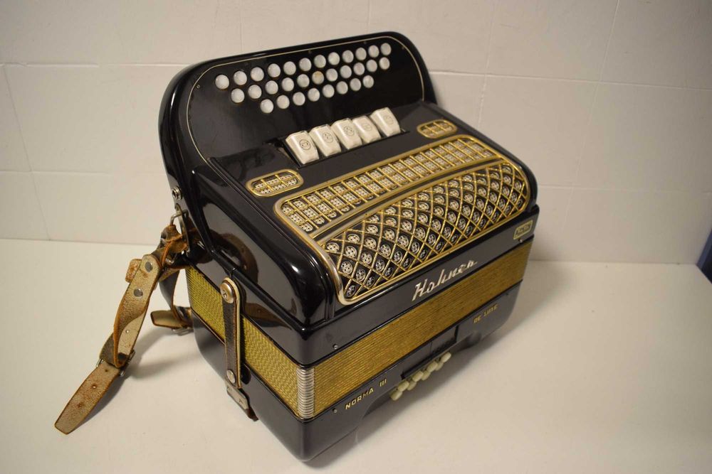 Concertina Hohner Norma III, 3 Voz C São Pedro Do Sul, Várzea E Baiões
