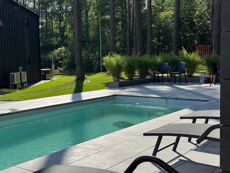 Domki lofty majowka w  lesie wypoczynek jacuzzi basen wynajem noclegi