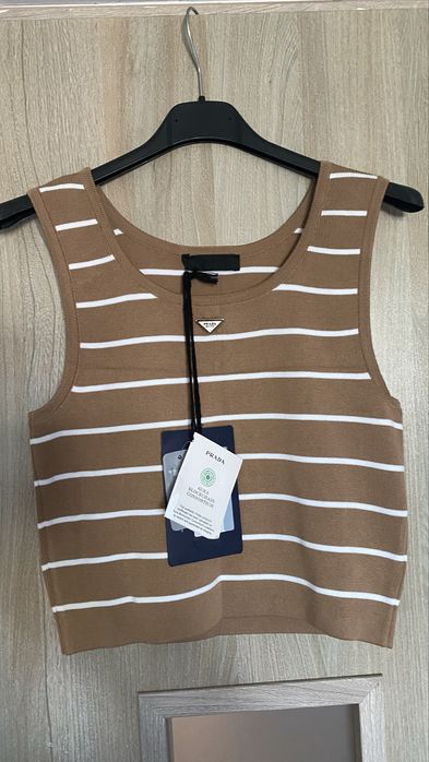 Bluzka crop top L