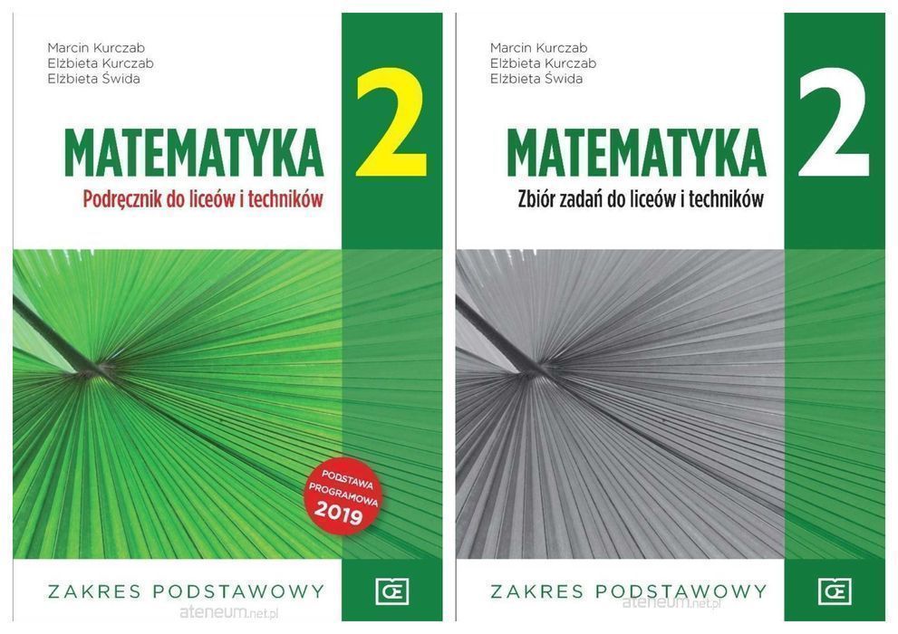 _NOWE_ Matematyka 2 Zbiór zadań + Podręcznik Zakres Podstawowy PAZDRO