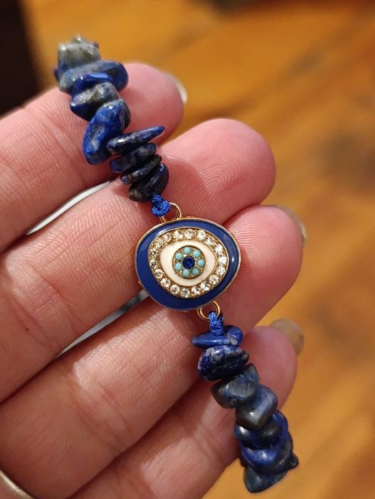 Bransoletka Lapis Lazuli,Oko Proroka