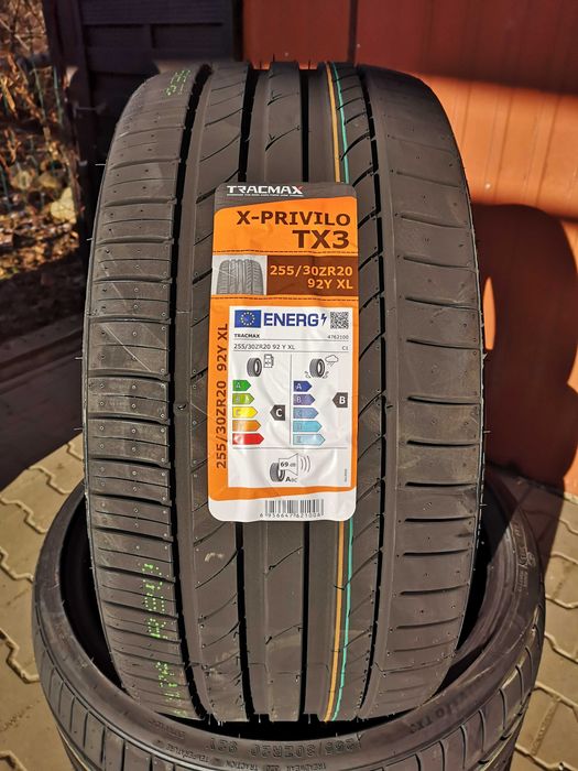 255/30 R20 92Y XL - Tracmax X-Privilo TX-3 (4 sztuki) NOWE