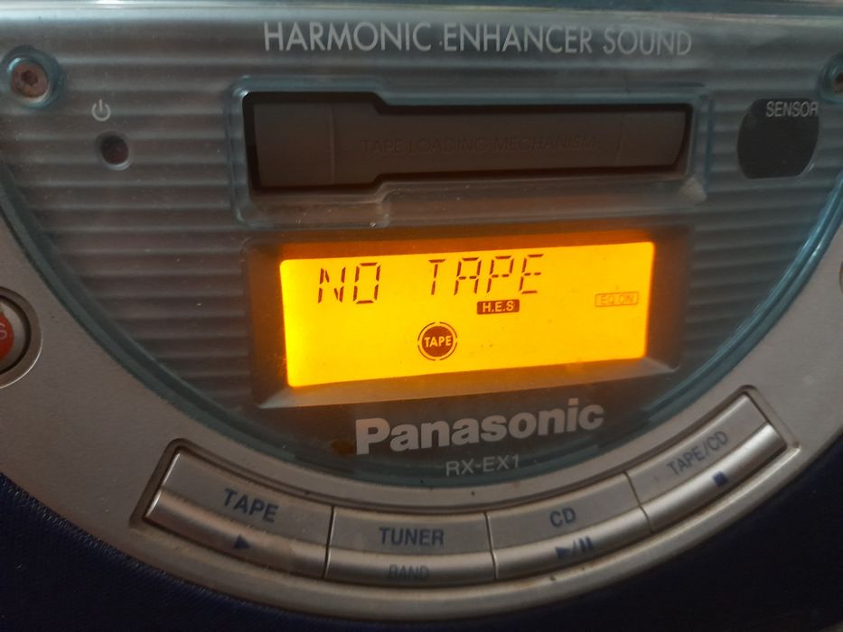 Портативная CD стереосистема(бумбокс) Panasonic RX-EX1