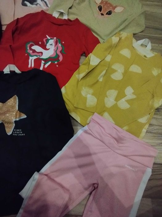 Bluzki z długim rękawem H&M 116/122