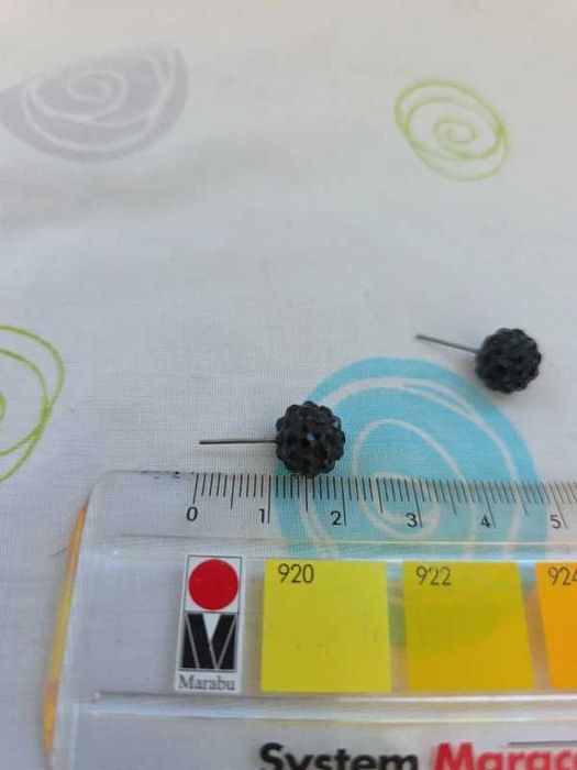 lote / conjunto colar + brincos pretos coração prateado