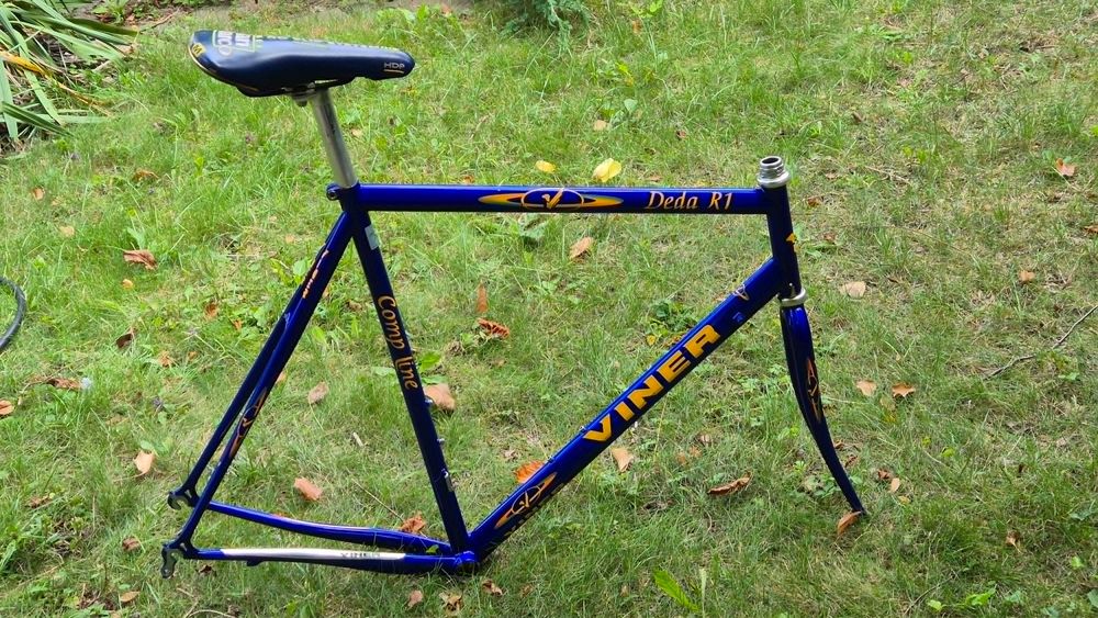 Rama + Widelec |Viner Deda R1 Stal Dedacciai Zero Uno | Rozmiar 60/57