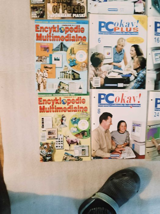 Stare czasopisma komputerowe PC Okay, Komputer Świat dla zbieraczy.