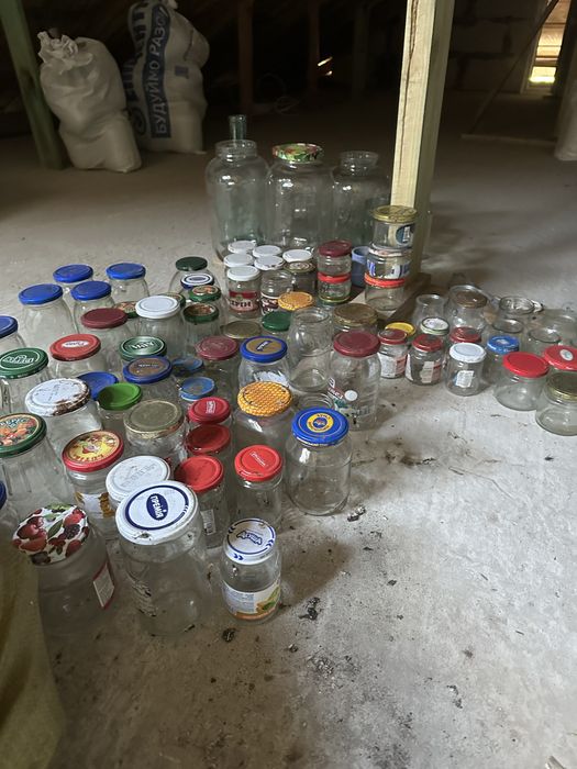 Банки скляні різноі ємності