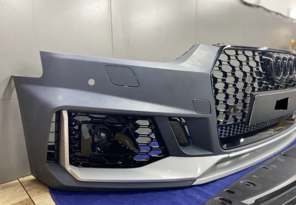 Бампер передний решетка AUDI A5 F5 B9 8W RS5