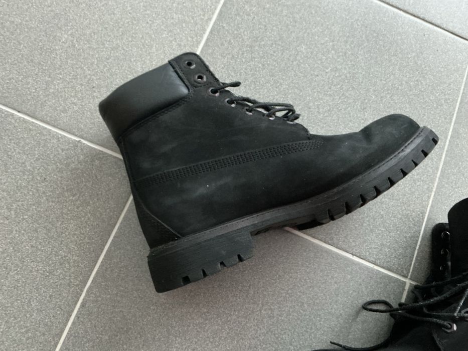 timberland black тимберленды  shoes
