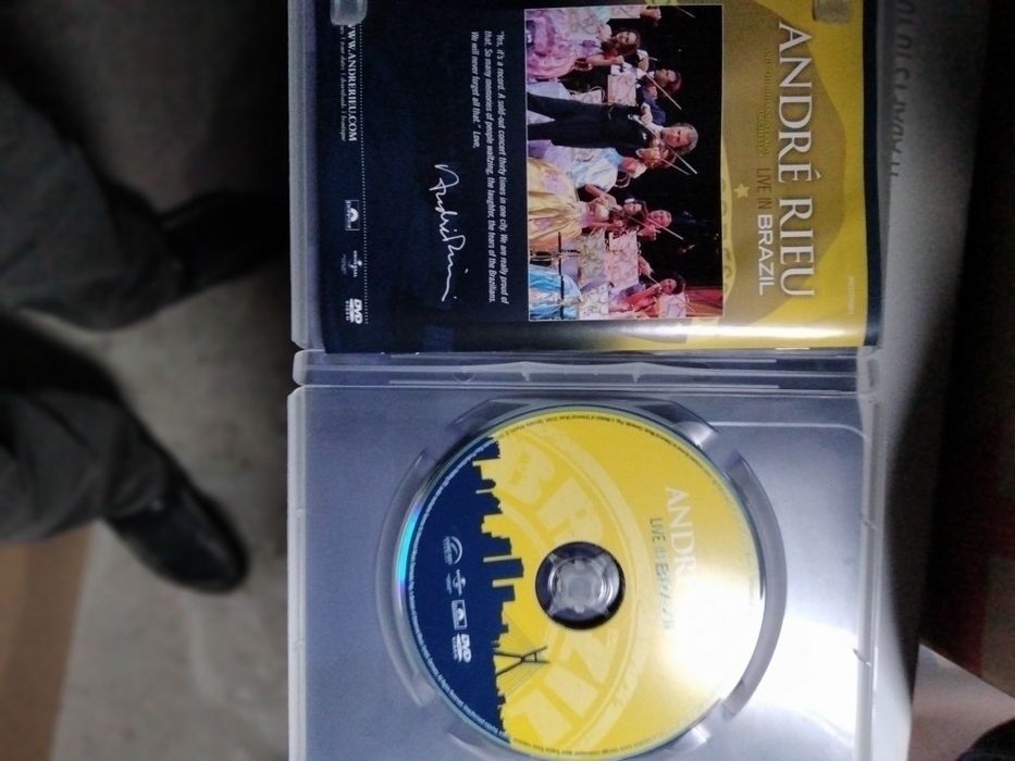 Filmes infantis Disney e concerto de André Rieu