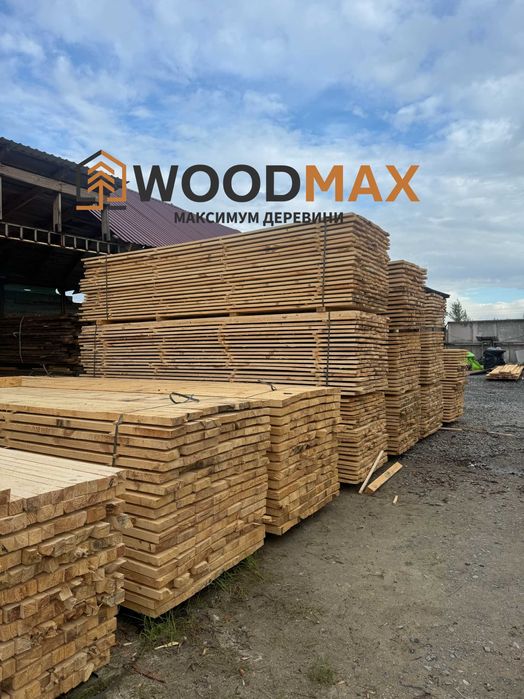 Пиломатеріали, брус, рейка, обрізна дошка 30х200х4 з доставкою