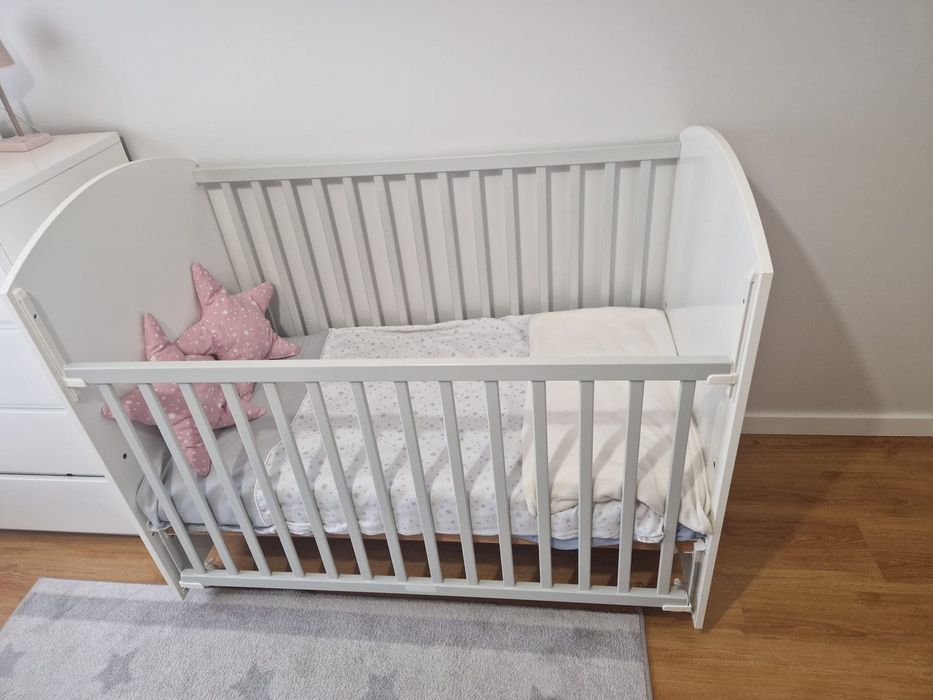 Berço Trama Big Star + colchão aerosleep evolution (120x60)